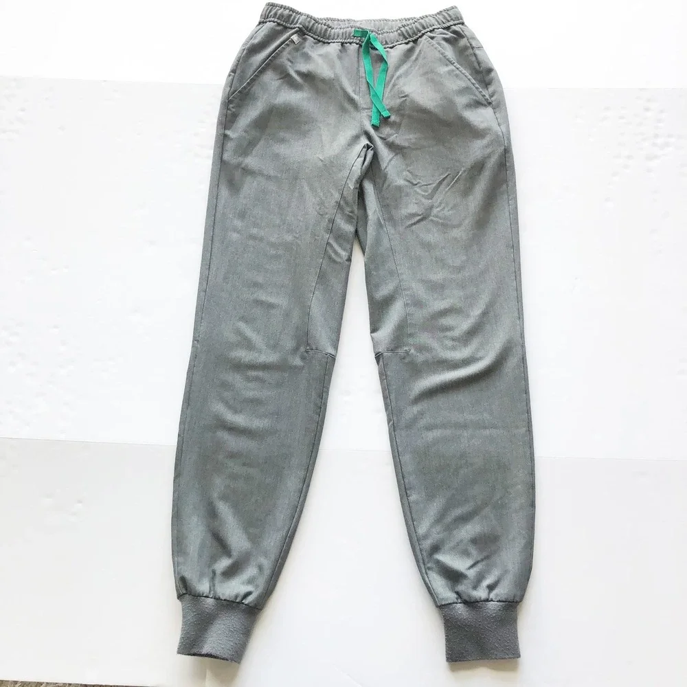 FIGS Scrubs Mens XS Tansen Jogger Pants Graphite Gray Technical Collection